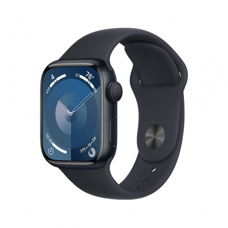 Apple Watch S9 GPS 45mm Midnight Alu Case w Midnight Sport Band - S/M [0]