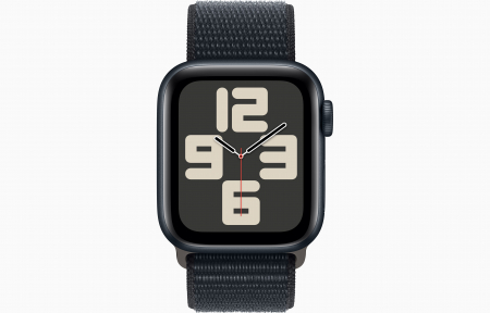 Apple Watch SE2 v2 Cellular 40mm Midnight Alu Case w Midnight Sport Loop [2]