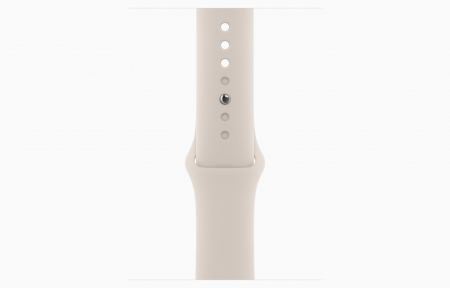 Apple Watch SE2 v2 Cellular 44mm Starlight Alu Case w Starlight Sport Band - M/L [2]