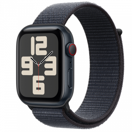 Apple Watch SE2 v3 Cellular 44mm Midnight Alu Case with Ink Sport Loop [0]
