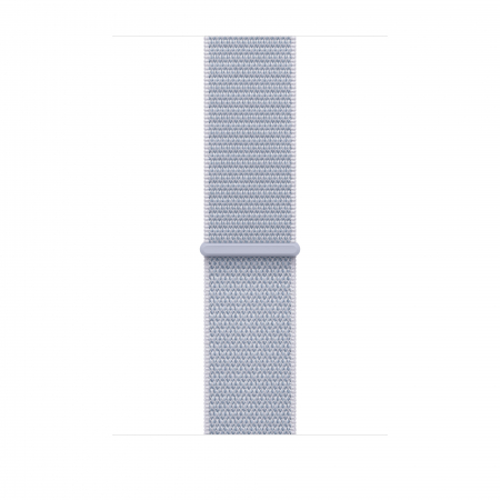 Apple Watch SE2 v3 GPS 40mm Silver Alu Case with Blue Cloud Sport Loop [1]