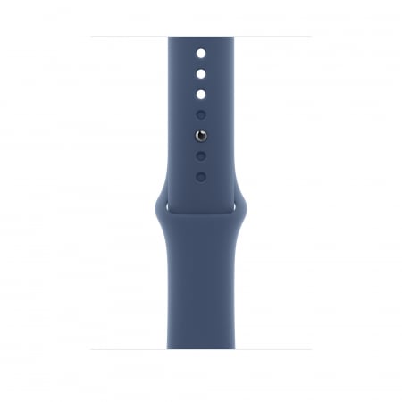 Apple Watch SE2 v3 GPS 40mm Silver Alu Case with Denim Sport Band - M/L [1]