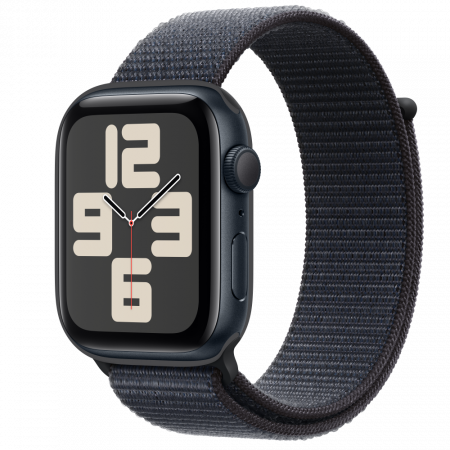 Smart Watch - Apple Watch SE2 v3 GPS 44mm Midnight Alu Case with Ink Sport Loop