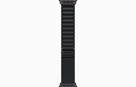 Apple Watch Ultra 3 Cellular 49mm Black Titanium Case with Black Alpine Loop - Large [1]