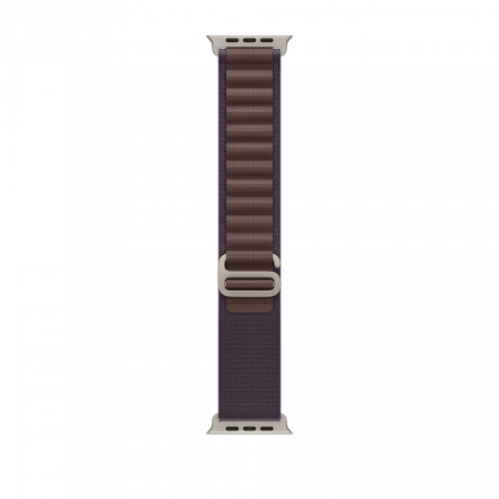 Apple Watch Ultra2 Cellular, 49mm Titanium Case w Indigo Alpine Loop - Medium [3]