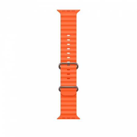 Apple Watch Ultra2 Cellular, 49mm Titanium Case w Orange Ocean Band [3]