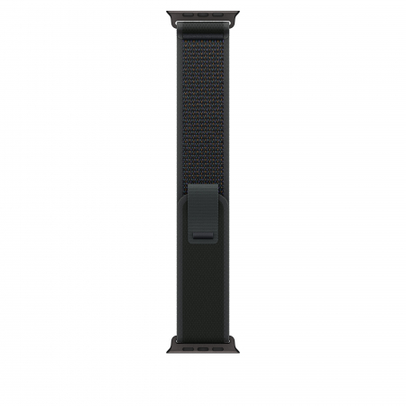 Apple Watch Ultra2 v2 Cellular 49mm Black Titanium Case with Black Trail Loop - S/M [2]