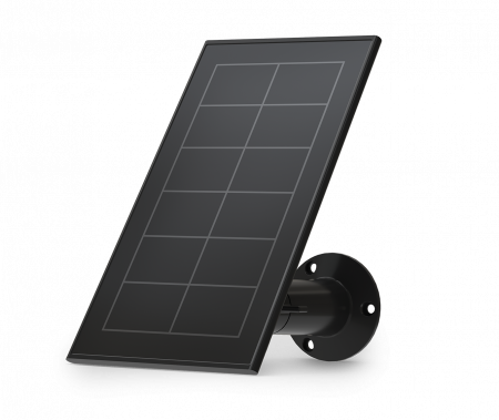 Smart Home - Arlo (acc.) Solar panel for Arlo (acc.) Ultra, Pro 3, Pro 4, Go 2 and Floodlight - Black