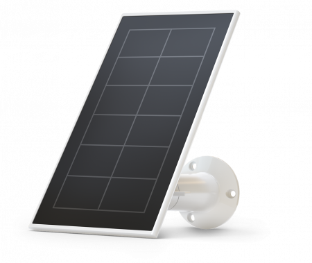 Smart Home - Arlo (acc.) Solar panel for Arlo (acc.) Ultra, Pro 3, Pro 4, Go 2 and Floodlight - White