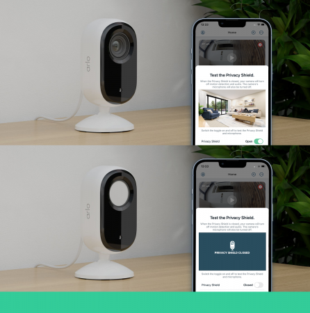Arlo Essential (Gen.2) 2K Indoor Security Camera - 2 Camera Kit - White [8]