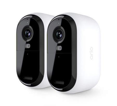 Supraveghere - Arlo Essential (Gen.2) 2K Outdoor Security Camera - 2 Camera Kit - White