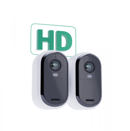 Arlo Essential (Gen.2) FHD Outdoor Security Camera - 2 Camera Kit - White [4]