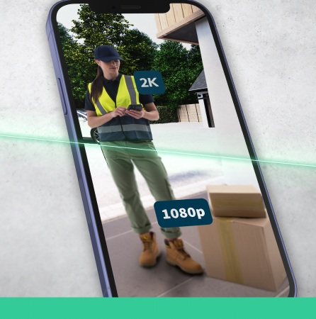 Arlo Essential (Gen.2) Video Doorbell and Chime 2K Security wireless - 1 Doorbell and chime - White [2]