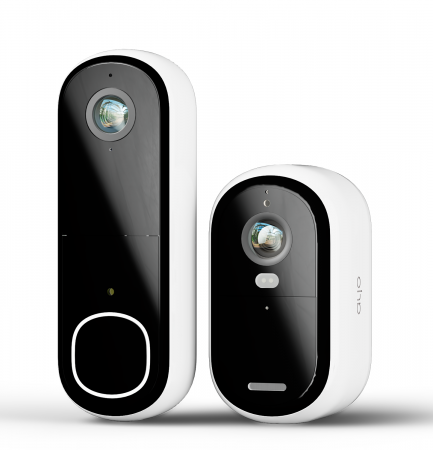 Supraveghere - Arlo Essential Hard bundle - (Gen.2) [1x VMK3050-100UK] 2K Outdoor Security Camera + (Gen.2) [1x AVD3001-100EUS] Video Doorbell FHD Security wireless - White