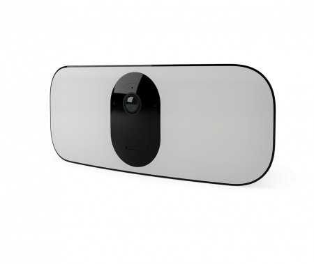 Retelistica & Supraveghere - Arlo Floodlight Outdoor Security Camera - (Base station not included) - Black