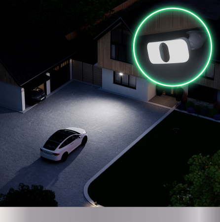 Arlo Floodlight Outdoor Security Camera - (Base station not included) - Black [4]