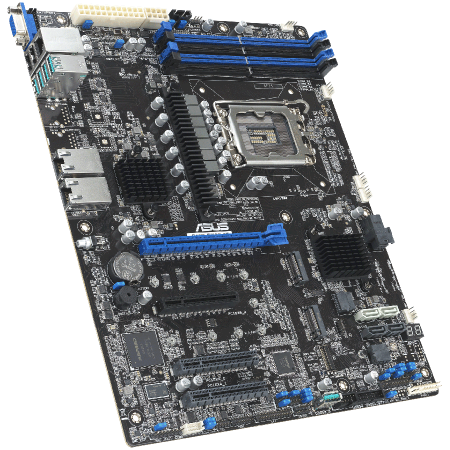 ASUS P13R-E/10G-2T server MB, LGA 1700, ATX, 4xDDR5 ECC UDIMM slots, 2xM.2, dual 10Gb LAN ports, 8xSATA, 2xPCIe 5.0, 2xPCIe 4.0, 4xUSB [2]