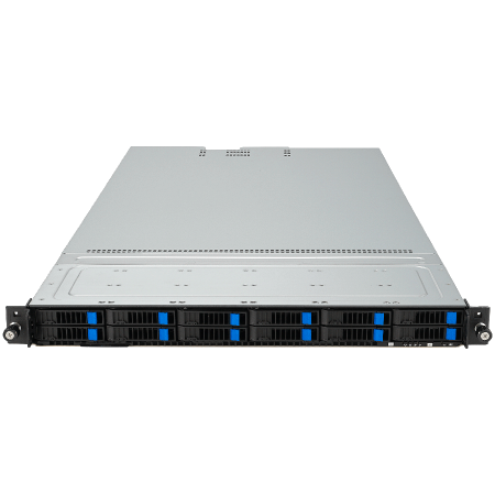Asus RS501A-E12-RS12U AMD EPYC 9005 single-processor 1U server that supports up to 24 DIMM, four NVMe, three PCIe 5.0 slots, two M.2, OCP 3.0, two single-slot GPUs, and ASUS ASMB11-iKVM [1]