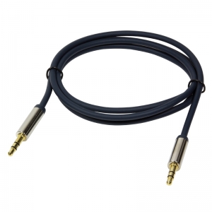 Audio Cable 3.5 Stereo M/M, straight, 3,00m, blue "CA10300" [1]