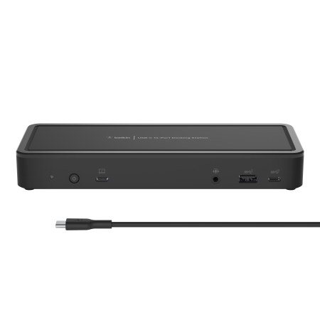 Belkin 14-Port USB-C Docking Station, 65W (Chromebook Certified) - Black [12]