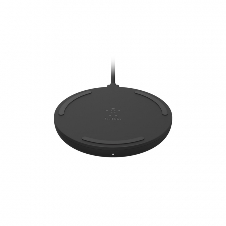 Telefoane & accesorii - Belkin BOOST CHARGE 10W Wireless Charging Pad (AC Adapter Not Included) - Black