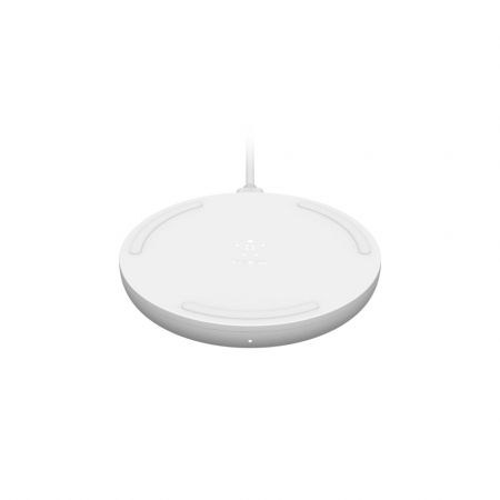 Belkin BOOST CHARGE 10W Wireless Charging Pad (AC Adapter Not Included) - White [7]