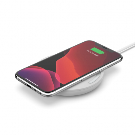 Belkin BOOST CHARGE 10W Wireless Charging Pad (AC Adapter Not Included) - White [3]