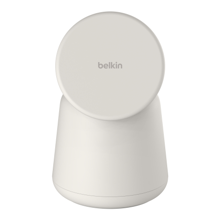 Belkin BOOST CHARGE 2-in-1 Wireless Charging Dock with MagSafe 15W - Sand [1]