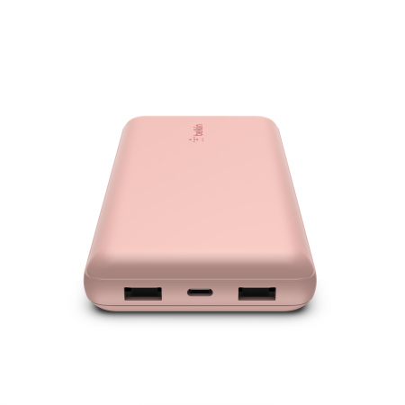 Belkin BOOST CHARGE (20000 mAH) Power Bank - USB-A & C 15w - Rose Gold [3]