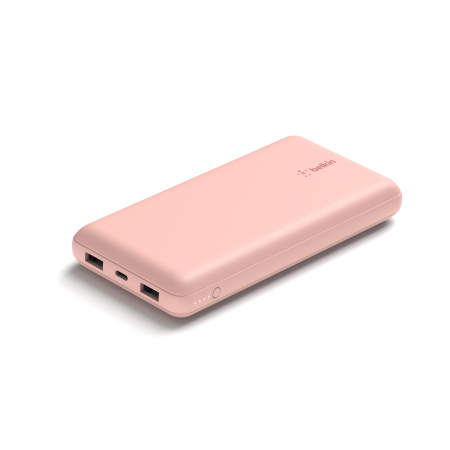 Belkin BOOST CHARGE (20000 mAH) Power Bank - USB-A & C 15w - Rose Gold [0]