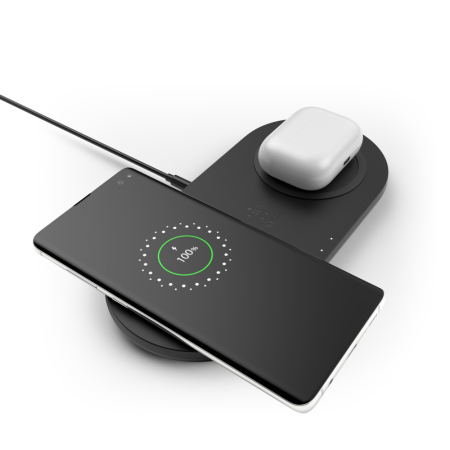 Belkin BOOST CHARGE Dual Wireless Charging Pads - Black [1]