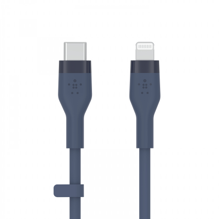 Belkin BOOST CHARGE Flex Silicone cable USB-C to Lightning - 3M - Blue [0]
