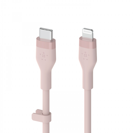 Belkin BOOST CHARGEª Flex Silicone cable USB-C to Lightning - 3M - Pink [3]