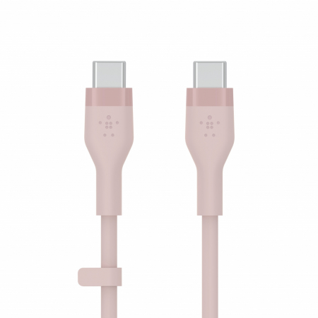 Belkin BOOST CHARGE Flex Silicone cable USB-C to USB-C 2.0 - 1M - Pink [0]