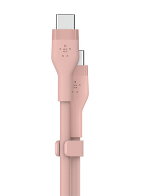 Belkin BOOST CHARGE Flex Silicone cable USB-C to USB-C 2.0 - 2M - Pink [4]