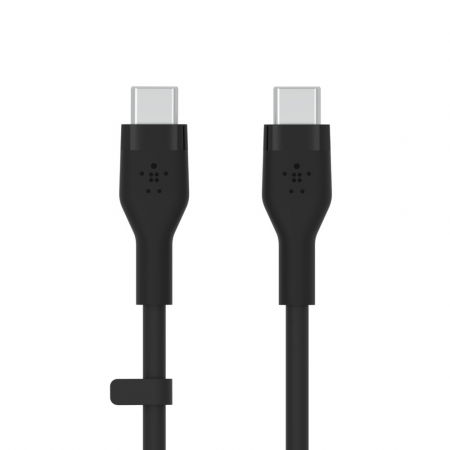 Belkin BOOST CHARGE Flex Silicone cable USB-C to USB-C 2.0 - 3M - Black [0]