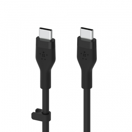 Belkin BOOST CHARGE Flex Silicone cable USB-C to USB-C 2.0 - 3M - Black [1]