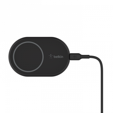 Belkin BOOST CHARGE Magnetic wireless Car Vent Mount + Car Charger- CLA - Black [0]