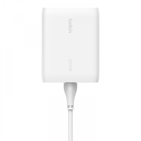 Belkin BOOST CHARGE PRO 200W 4-Port USB-C GaN Charger - White [4]