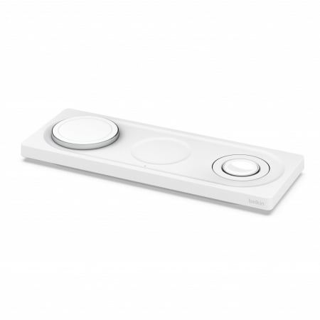 Belkin BOOST CHARGE PRO 3in1 Wireless Charging Pad with MagSafe - White [0]
