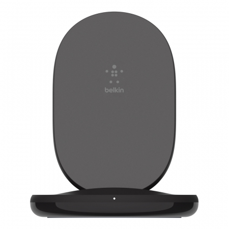 Belkin BOOST CHARGE Qi 15w wireless Charging Stand w PSU (EU Power Supply Included) - Black [1]