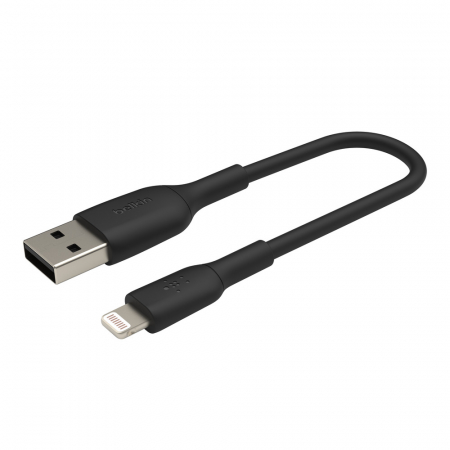 Belkin BOOST CHARGE USB-A to Lightning Cable, PVC - 0,15M - Black [6]
