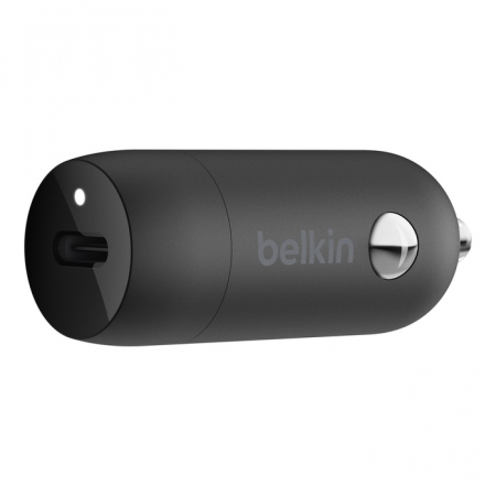 Belkin BoostCharge 30W USB-C Car Charger - Black [0]