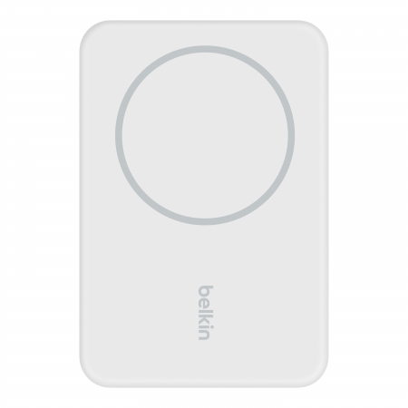 Belkin BOOSTCHARGE Magnetic Wireless Power Bank with kick stand 5,000mAh - White [3]