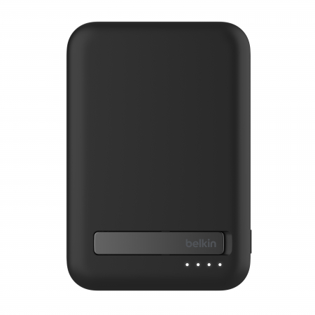 Belkin BOOSTCHARGE PRO 8k Qi2 MagSafe Compatible Powerbank with kickstand - Black [6]
