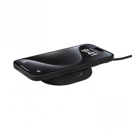 Belkin BOOSTCHARGE PRO Convertible Qi2 15w Magnetic Charging Stand, w/PSU - Black [4]