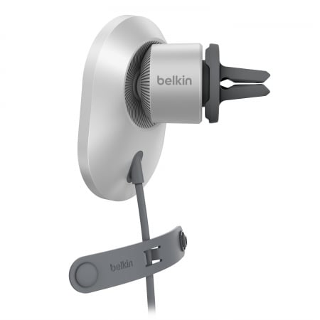 Belkin BoostCharge Pro Wireless Car Charger with Official MagSafe Charging 15W Qi2 CLA - White [2]