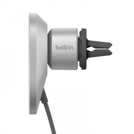 Belkin BoostCharge Pro Wireless Car Charger with Official MagSafe Charging 15W Qi2 CLA - White [1]
