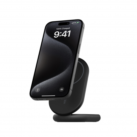 Laptop, Tablete & Telefoane - Belkin BOOSTCHARGE Qi2 15w Magnetic Stand - Black