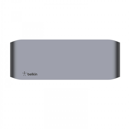 Belkin CONNECT Pro Thunderbolt 4 Dock - Triple display support up to 8K - Thunderbolt 4 - USB C - USB A - HDMI - SD - GbE - Audio - Mac/PC compatible - Black [11]